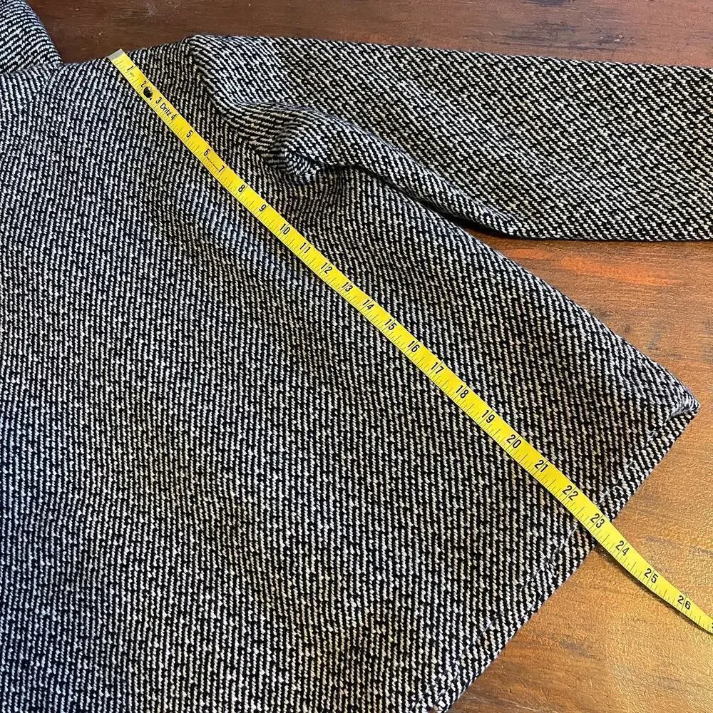 GAP Women's Tweed Wool Blend Coat jacket Size 6